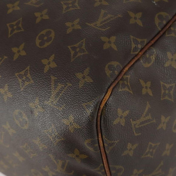 LOUIS VUITTON Monogram Keepall 55 Boston Bag M41424 LV Auth 160147