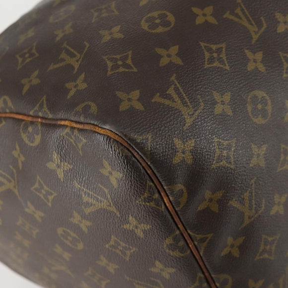 LOUIS VUITTON Monogram Keepall 55 Boston Bag M41424 LV Auth 160147