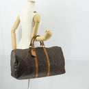 LOUIS VUITTON Monogram Keepall 55 Boston Bag M41424 LV Auth 160147-23
