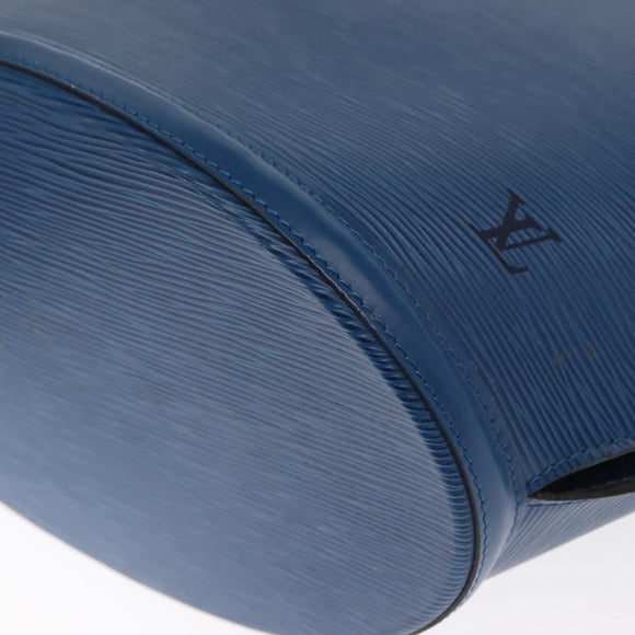 LOUIS VUITTON Epi Saint Jacques Shopping Shoulder Bag Blue M52275 LV Auth 160158