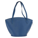 LOUIS VUITTON Epi Saint Jacques Shopping Shoulder Bag Blue M52275 LV Auth 160158-1