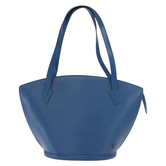 LOUIS VUITTON Epi Saint Jacques Shopping Shoulder Bag Blue M52275 LV Auth 160158