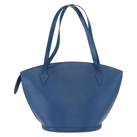 LOUIS VUITTON Epi Saint Jacques Shopping Shoulder Bag Blue M52275 LV Auth 160158