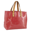 LOUIS VUITTON Monogram Vernis Reade PM Hand Bag Fran Boise M9132F LV Auth 160162-1