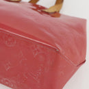 LOUIS VUITTON Monogram Vernis Reade PM Hand Bag Fran Boise M9132F LV Auth 160162-9