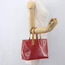 LOUIS VUITTON Monogram Vernis Reade PM Hand Bag Fran Boise M9132F LV Auth 160162-21
