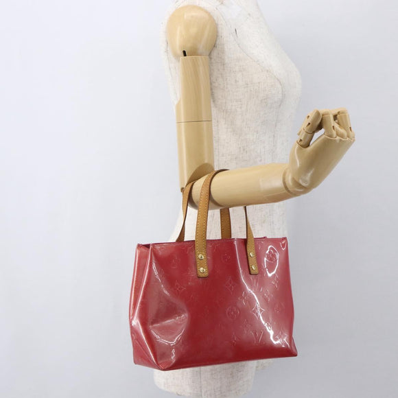 LOUIS VUITTON Monogram Vernis Reade PM Hand Bag Fran Boise M9132F LV Auth 160162