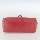 LOUIS VUITTON Monogram Vernis Reade PM Hand Bag Fran Boise M9132F LV Auth 160162-5