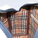 Burberrys Shoulder Bag Leather White Auth 160176-19