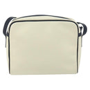 Burberrys Shoulder Bag Leather White Auth 160176-2