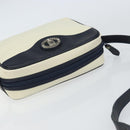 Burberrys Shoulder Bag Leather White Auth 160176-6