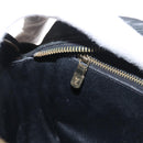 LOUIS VUITTON Epi Jeune Fille MM Shoulder Bag Black M52152 LV Auth 160180-21