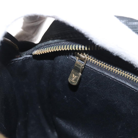 LOUIS VUITTON Epi Jeune Fille MM Shoulder Bag Black M52152 LV Auth 160180