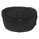 LOUIS VUITTON Epi Jeune Fille MM Shoulder Bag Black M52152 LV Auth 160180-13