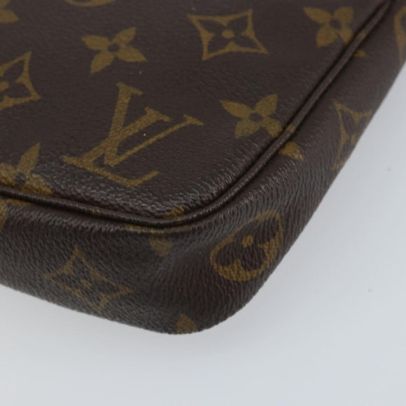 LOUIS VUITTON Monogram Pochette Accessoires Pouch M51980 LV Auth 160184