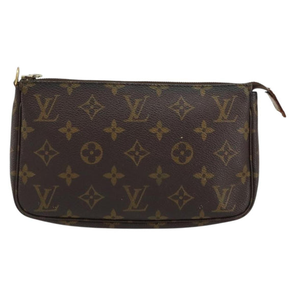 LOUIS VUITTON Monogram Pochette Accessoires Pouch M51980 LV Auth 160184