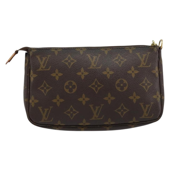 LOUIS VUITTON Monogram Pochette Accessoires Pouch M51980 LV Auth 160184