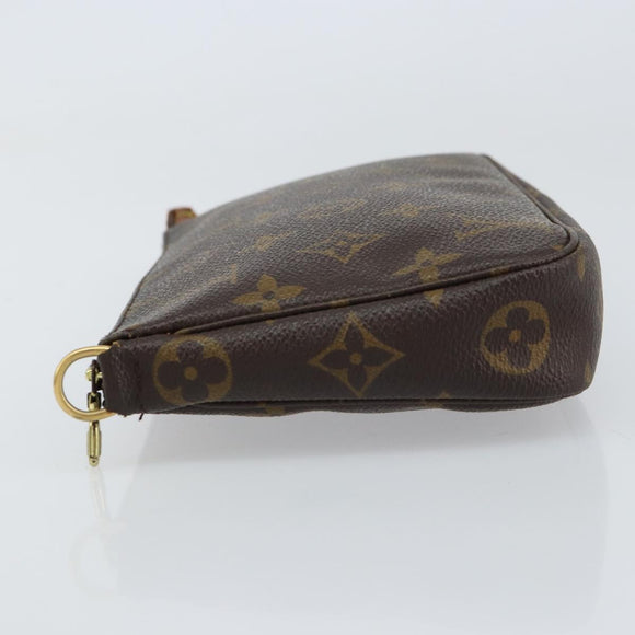 LOUIS VUITTON Monogram Pochette Accessoires Pouch M51980 LV Auth 160184