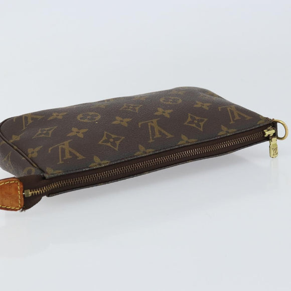 LOUIS VUITTON Monogram Pochette Accessoires Pouch M51980 LV Auth 160184