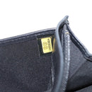 CHANEL Matelasse Long Wallet Lamb Skin Black Gold CC Auth 160185-12