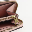 LOUIS VUITTON Empreinte Portefeuille Clemence Wallet Pink M61265 LV Auth 160186-17