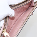LOUIS VUITTON Empreinte Portefeuille Clemence Wallet Pink M61265 LV Auth 160186-11