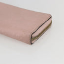 LOUIS VUITTON Empreinte Portefeuille Clemence Wallet Pink M61265 LV Auth 160186-7