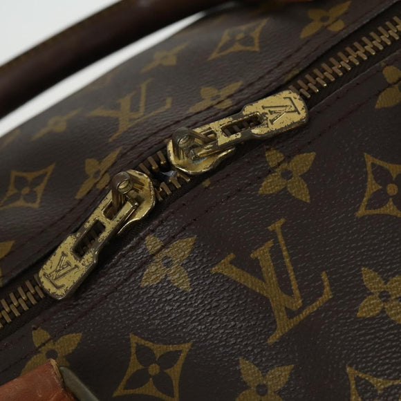 LOUIS VUITTON Monogram Keepall 60 Boston Bag M41422 LV Auth 160191