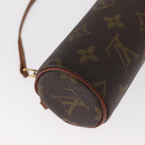 LOUIS VUITTON Monogram Papillon Pouch LV Auth 160206