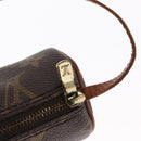 LOUIS VUITTON Monogram Papillon Pouch LV Auth 160206-14