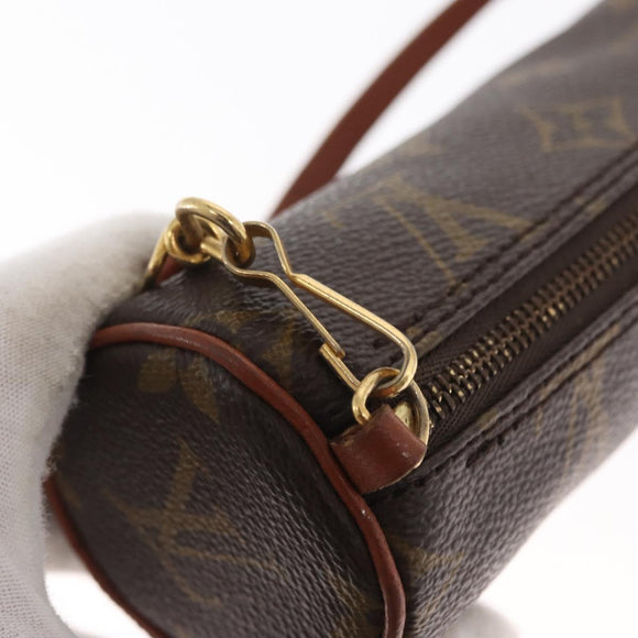 LOUIS VUITTON Monogram Papillon Pouch LV Auth 160206