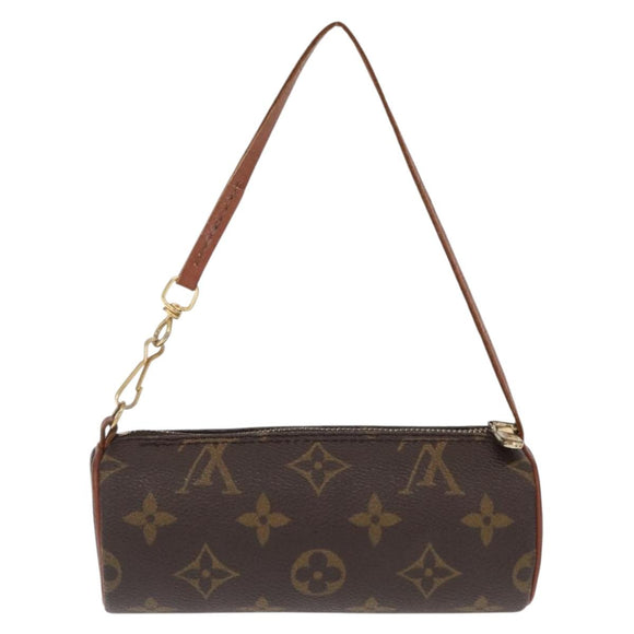 LOUIS VUITTON Monogram Papillon Pouch LV Auth 160206