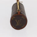 LOUIS VUITTON Monogram Papillon Pouch LV Auth 160206-4