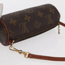 LOUIS VUITTON Monogram Papillon Pouch LV Auth 160206-6