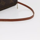 LOUIS VUITTON Monogram Papillon Pouch LV Auth 160206-7