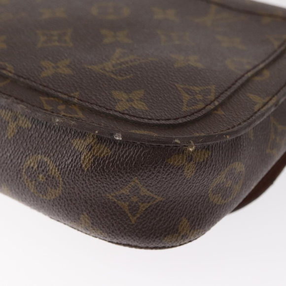 LOUIS VUITTON Monogram Saint Cloud MM Shoulder Bag M51243 LV Auth 160208