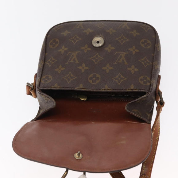 LOUIS VUITTON Monogram Saint Cloud MM Shoulder Bag M51243 LV Auth 160208