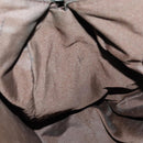 FENDI Zucca Canvas Boston Bag Brown Black Auth 160211-17