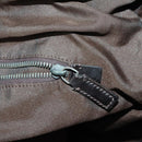 FENDI Zucca Canvas Boston Bag Brown Black Auth 160211-19