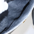 GUCCI GG Supreme Hand Bag PVC Navy Gold 000 093 6089 Auth 160214-11