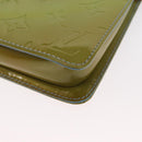 LOUIS VUITTON Monogram Vernis Lexington Pouch Baby Blue M91011 LV Auth 160215-14