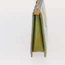 LOUIS VUITTON Monogram Vernis Lexington Pouch Baby Blue M91011 LV Auth 160215-3