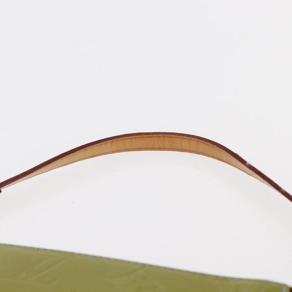 LOUIS VUITTON Monogram Vernis Lexington Pouch Baby Blue M91011 LV Auth 160215