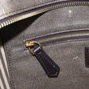 FENDI Zucca Canvas Tote Bag PVC Black Brown Auth 160217-18