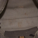 FENDI Zucca Canvas Tote Bag PVC Black Brown Auth 160217-11