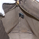 FENDI Zucca Canvas Tote Bag PVC Black Brown Auth 160217-20