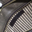 FENDI Zucca Canvas Tote Bag PVC Black Brown Auth 160217-12