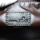FENDI Zucchino Canvas Pouch Brown Auth 160221V-10