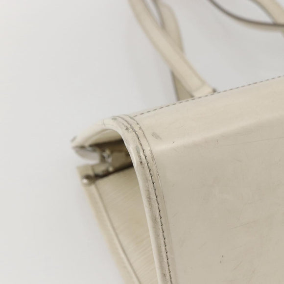 LOUIS VUITTON Epi Madeleine PM Hand Bag White Yvoire M5933J LV Auth 160228
