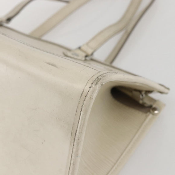 LOUIS VUITTON Epi Madeleine PM Hand Bag White Yvoire M5933J LV Auth 160228
